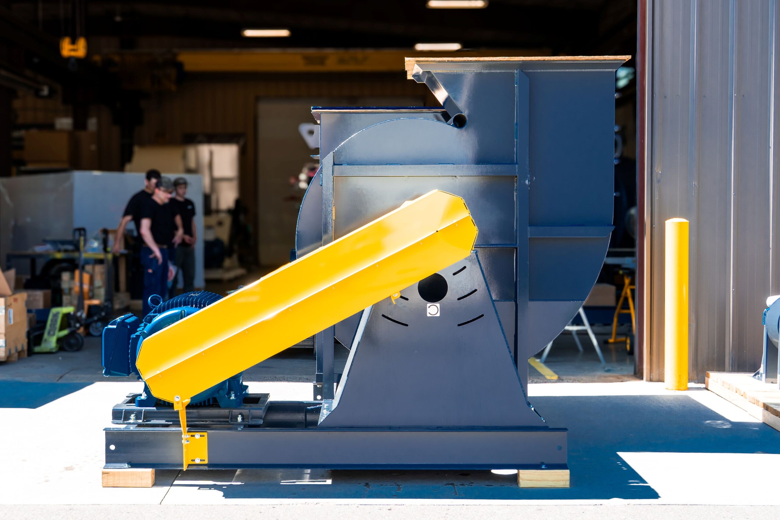 RTHS 365 on shipping dock