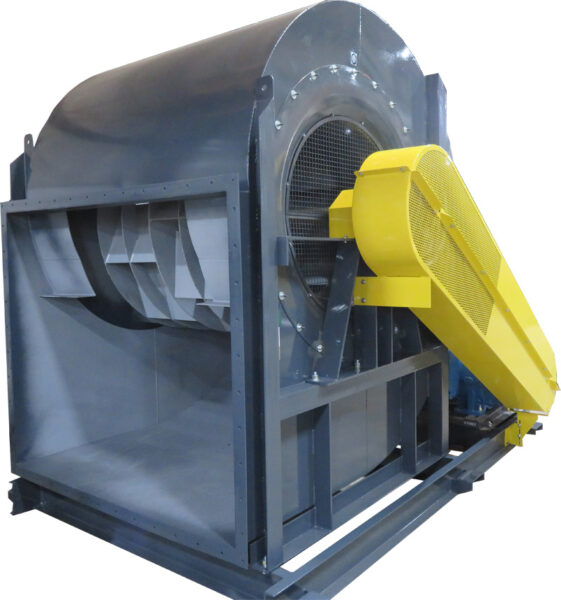 Cooling fan for glass tempering